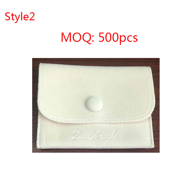 Double-sided pouch bag,
