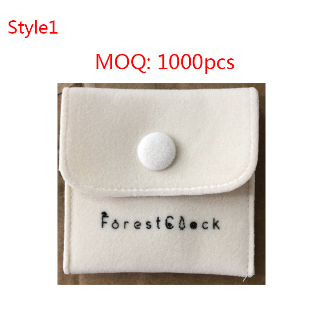 Double-sided pouch bag,